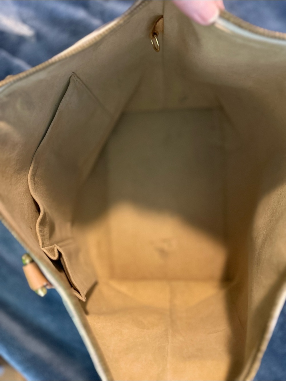 Louis Vuitton Saleya Damier Azur MM Tote - Picture 6 of 16